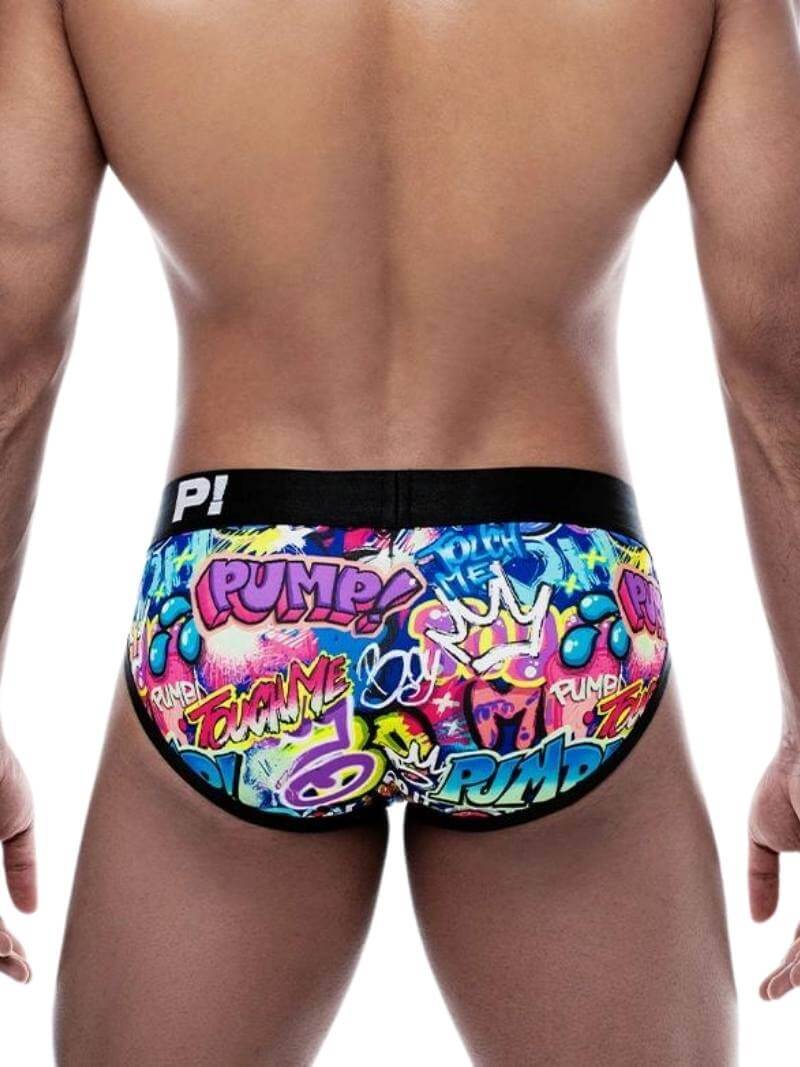 PUMP Underwear Graffiti Brief