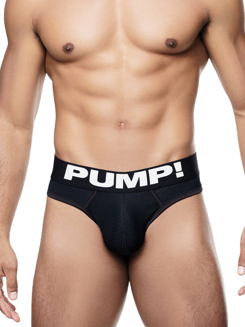 PUMP! Classic Black Thong