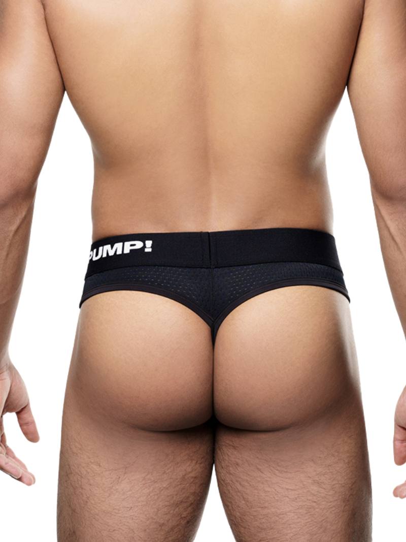 PUMP! Classic Black Thong