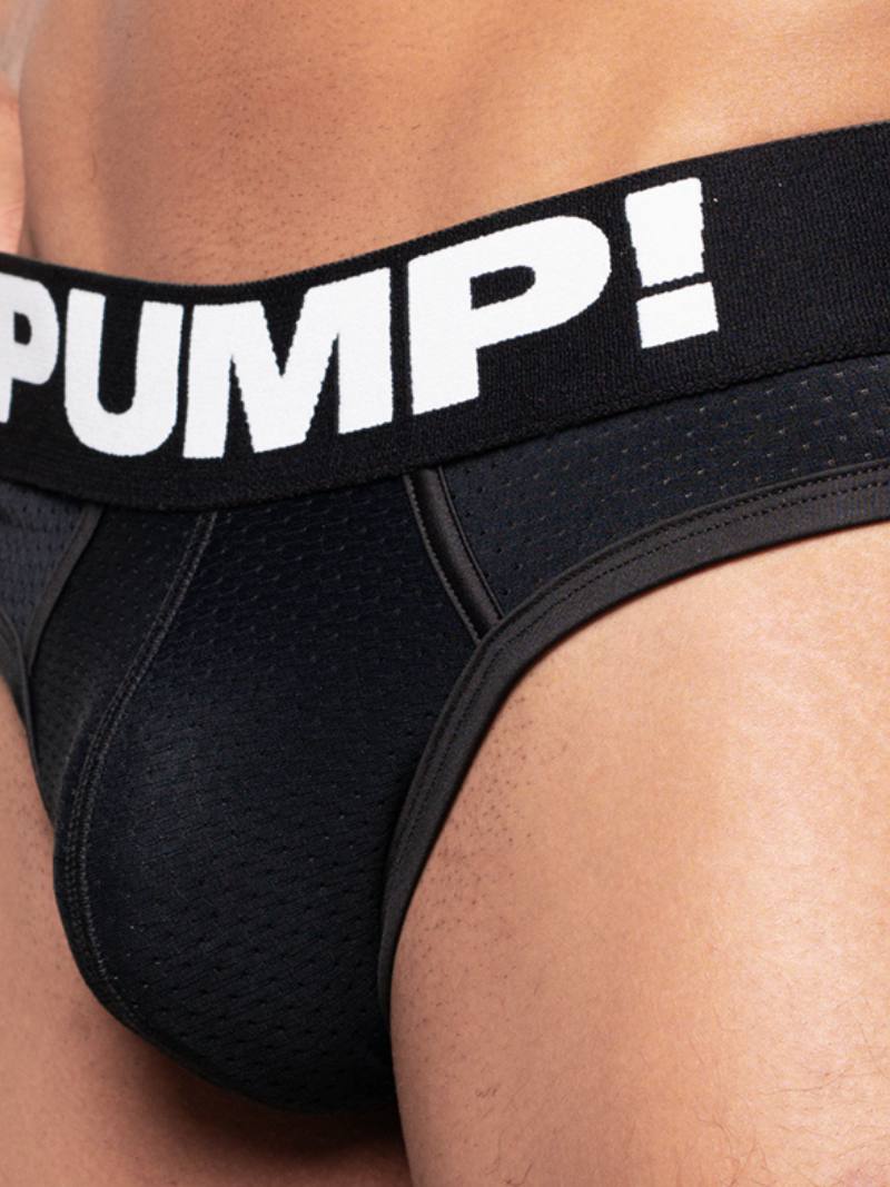 PUMP! Classic Black Thong