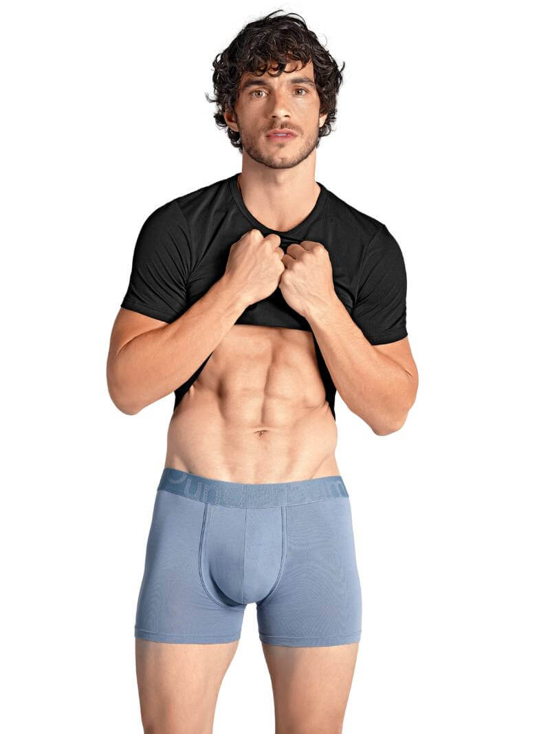 Rounderbum Bum Padded Boxer Brief, Elemental Blue