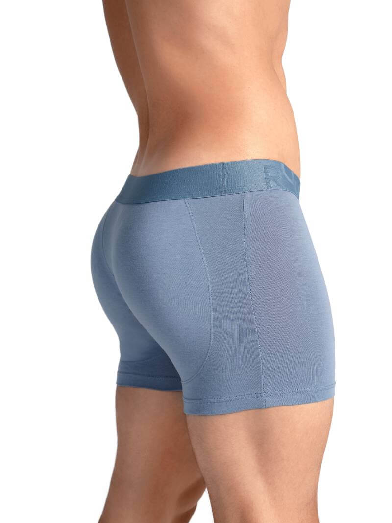 Rounderbum Bum Padded Boxer Brief, Elemental Blue