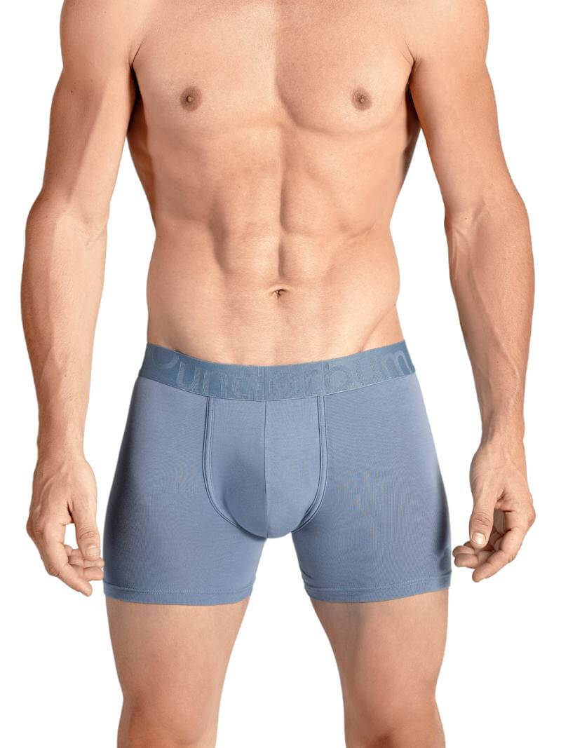 Boxer Brief Bum Reshaping Padding Light Blue