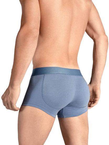 RounderBum Enhancing & Reshaping Trunk with Padded Bum and Pouch, Light Blue
