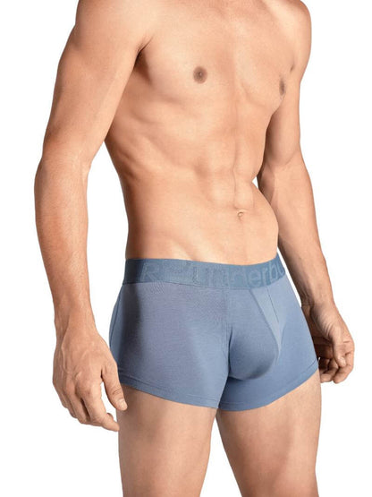 RounderBum Enhancing & Reshaping Trunk with Padded Bum and Pouch, Light Blue