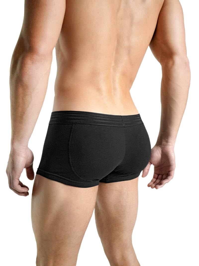 Rounderbum Padded Trunk with Smart Package Cup: Pouch + Bum Padding!