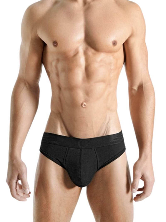 Rounderbum Padded Brief with Smart Package Cup: Pouch + Bum Padding!