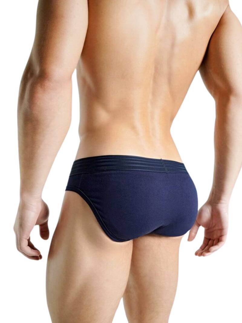 Rounderbum Padded Brief with Smart Package Cup: Pouch + Bum Padding!