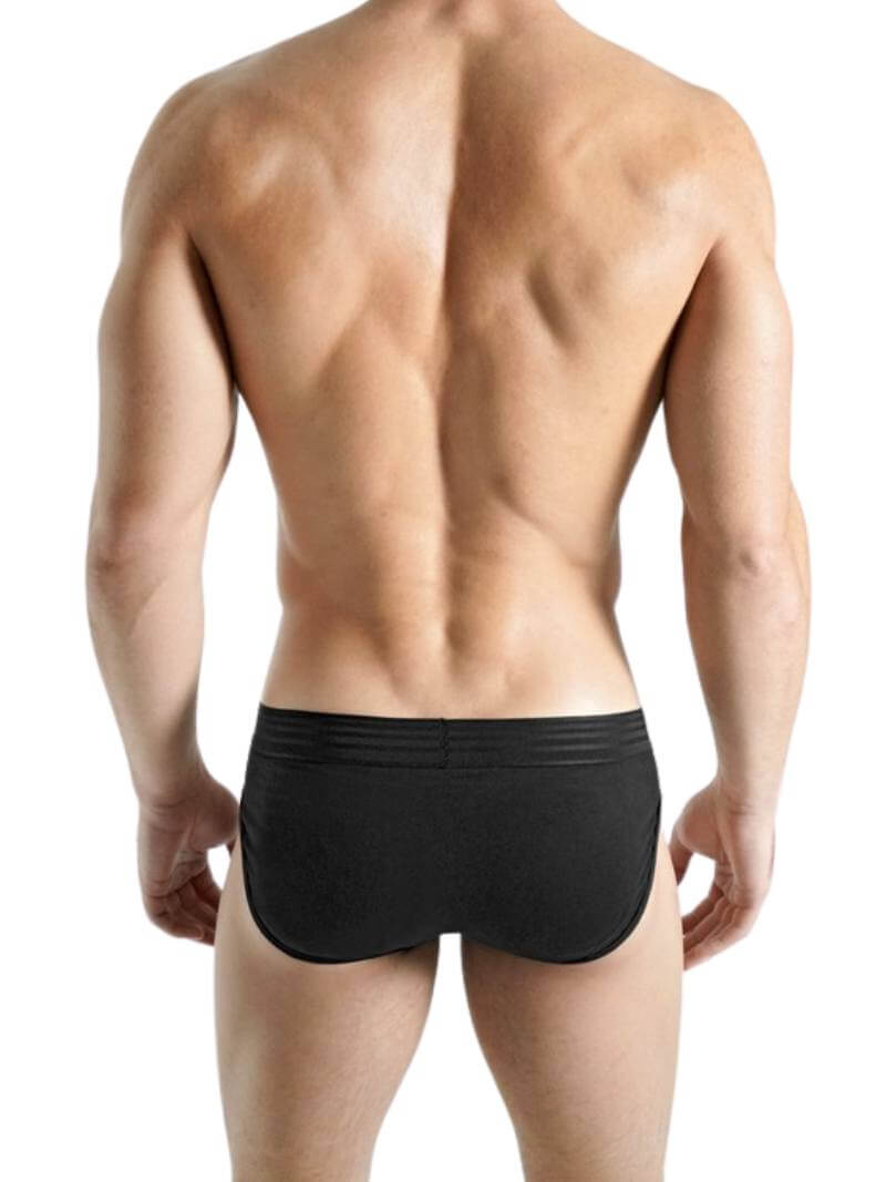 Rounderbum Padded Brief with Smart Package Cup: Pouch + Bum Padding!