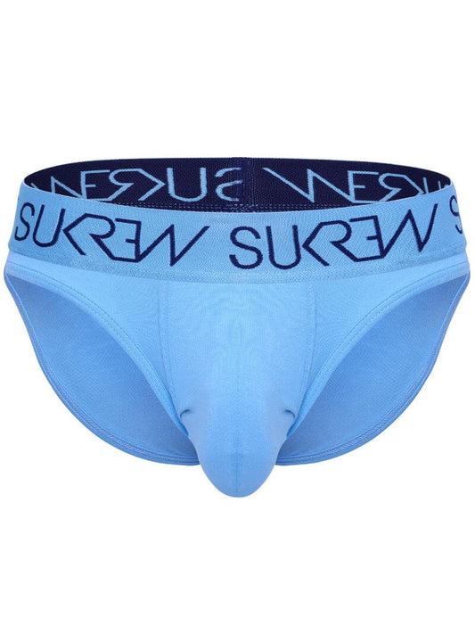 SUKREW Aqua Large Pouch Cotton Brief - Men's Enhancing Underwear