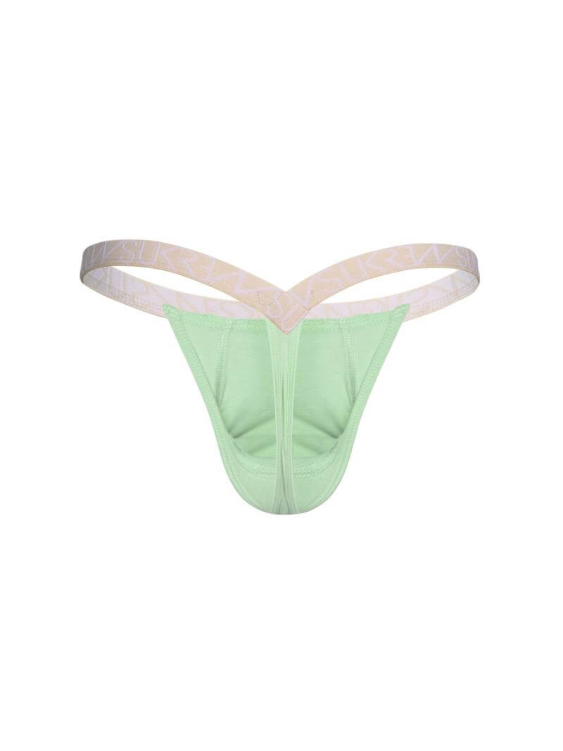 SUKREW Blossom Bubble Thong with Large Pouch