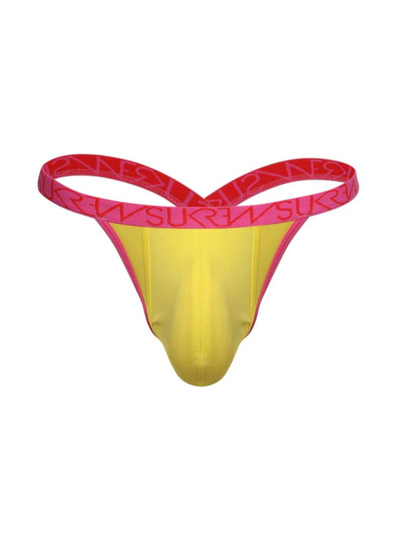 SUKREW Carnival Bubble Thong with Large Pouch