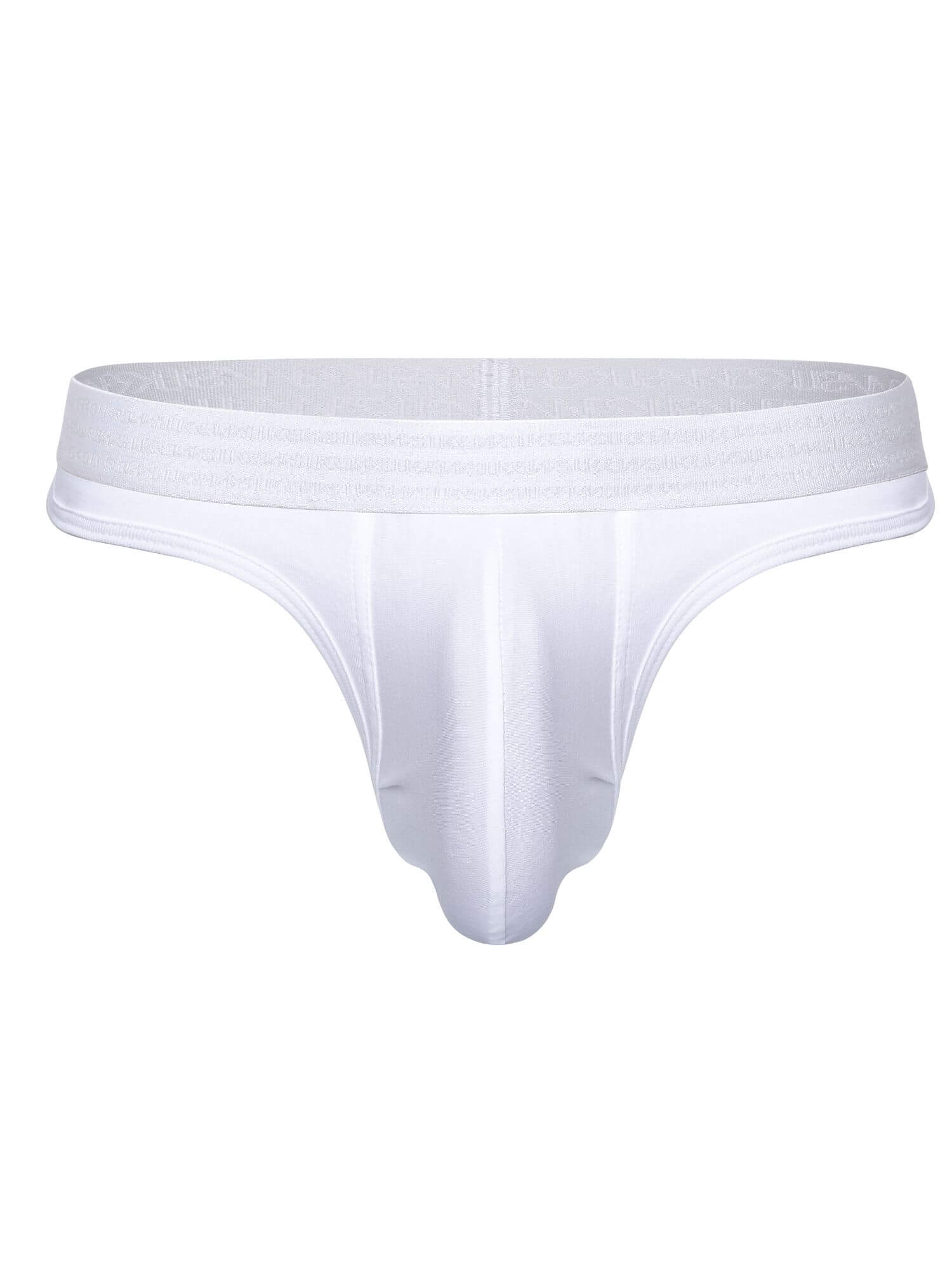 White thong on a white background