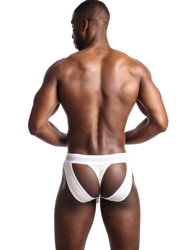 SUKREW Domino Jock V Thong with Large Pouch