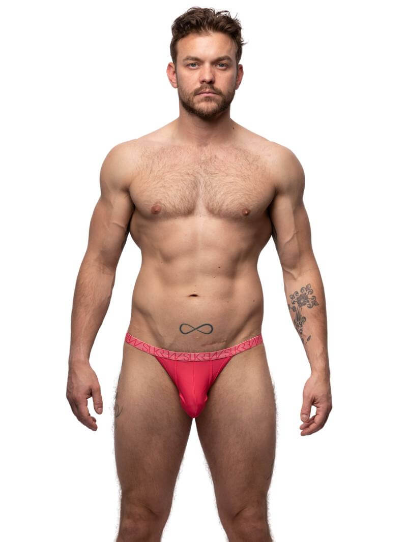 SUKREW Lagoon Bubble Thong with Large Pouch