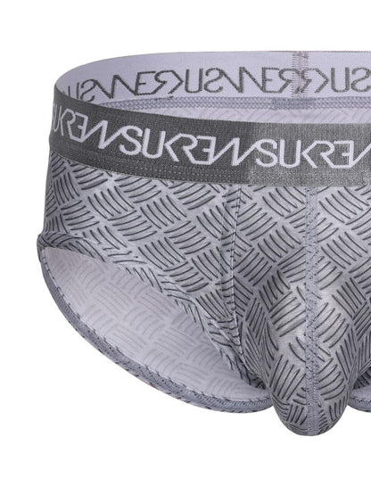 SUKREW Industrial Apex Brief with Metal Plating Prints