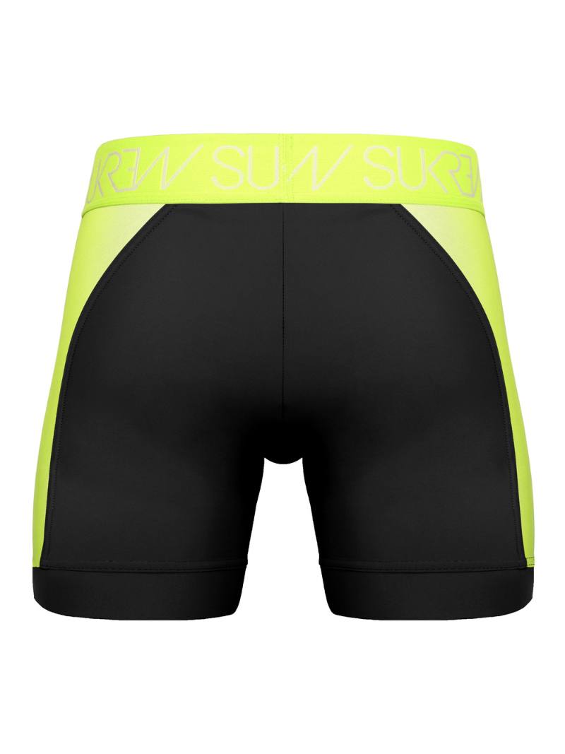 Mens SUKREW Underground Boxer Briefs with Large Pouch & Sheer Side Panels