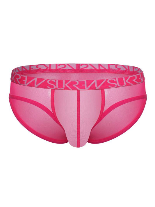 Mens SUKREW Underground Sheer Low-Rise Brief