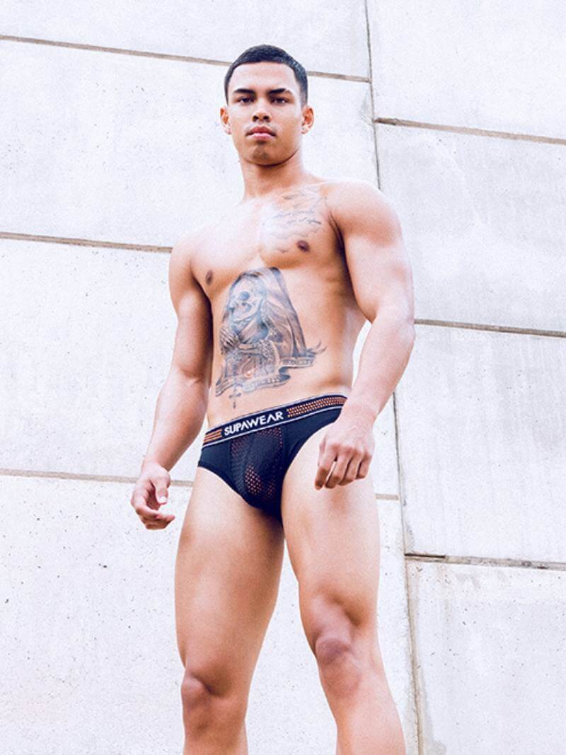 Supawear Neon Mesh Brief