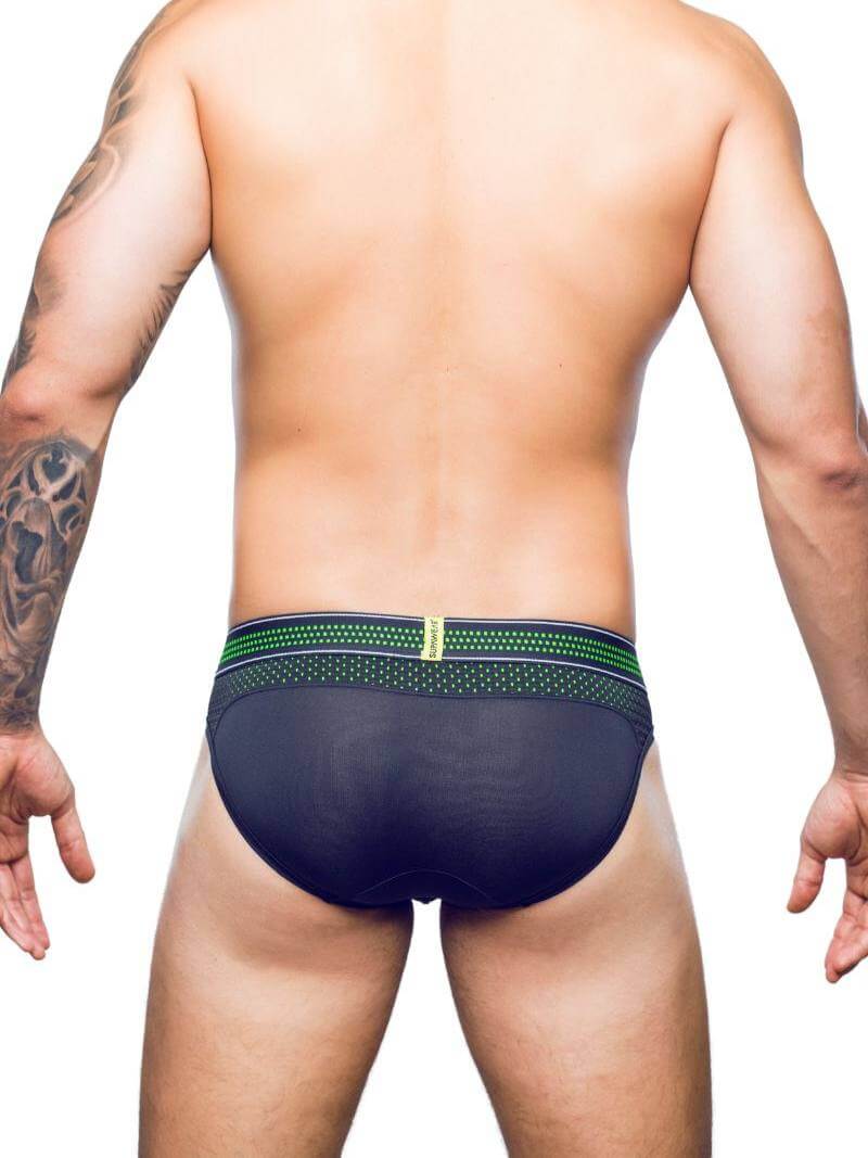 Supawear Neon Mesh Brief