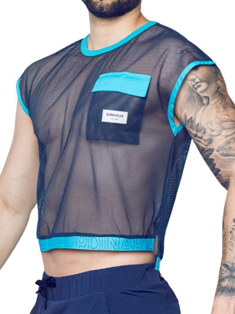 Vocla Men's Crop Tops for Party, Festival, Gay & Sports โ VOCLA