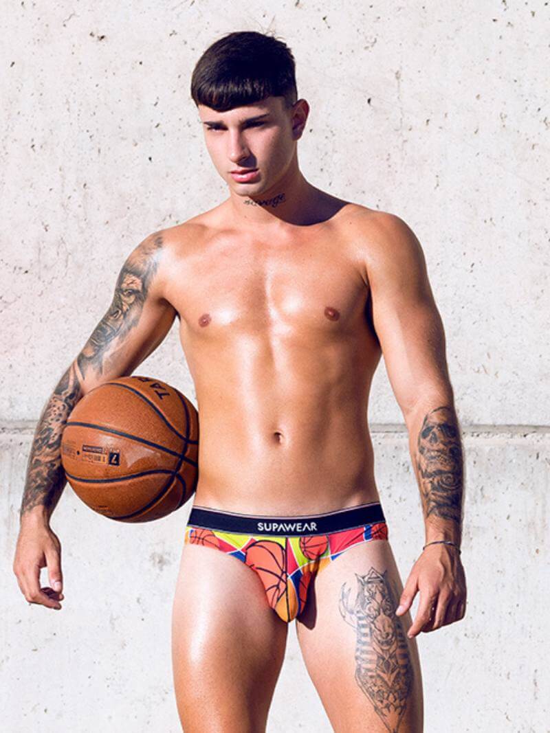 Supawear Pow Printed Balls Brief