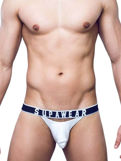 Men's Supawear Ribbed Slashed Jockstrap with XCURV Enhanced Pouch