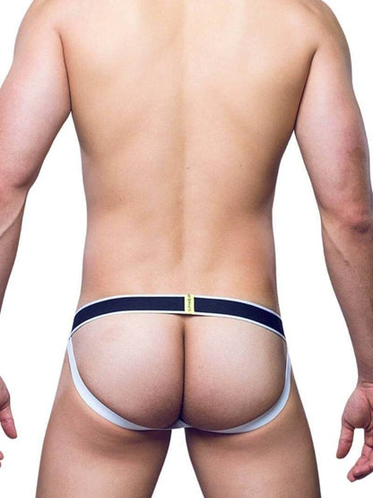 Men's Supawear Ribbed Slashed Jockstrap with XCURV Enhanced Pouch
