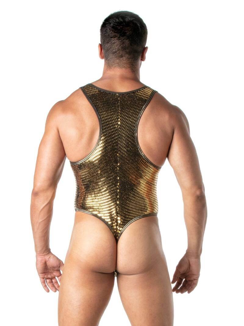 TOF Paris Glitter Bodysuit Thong