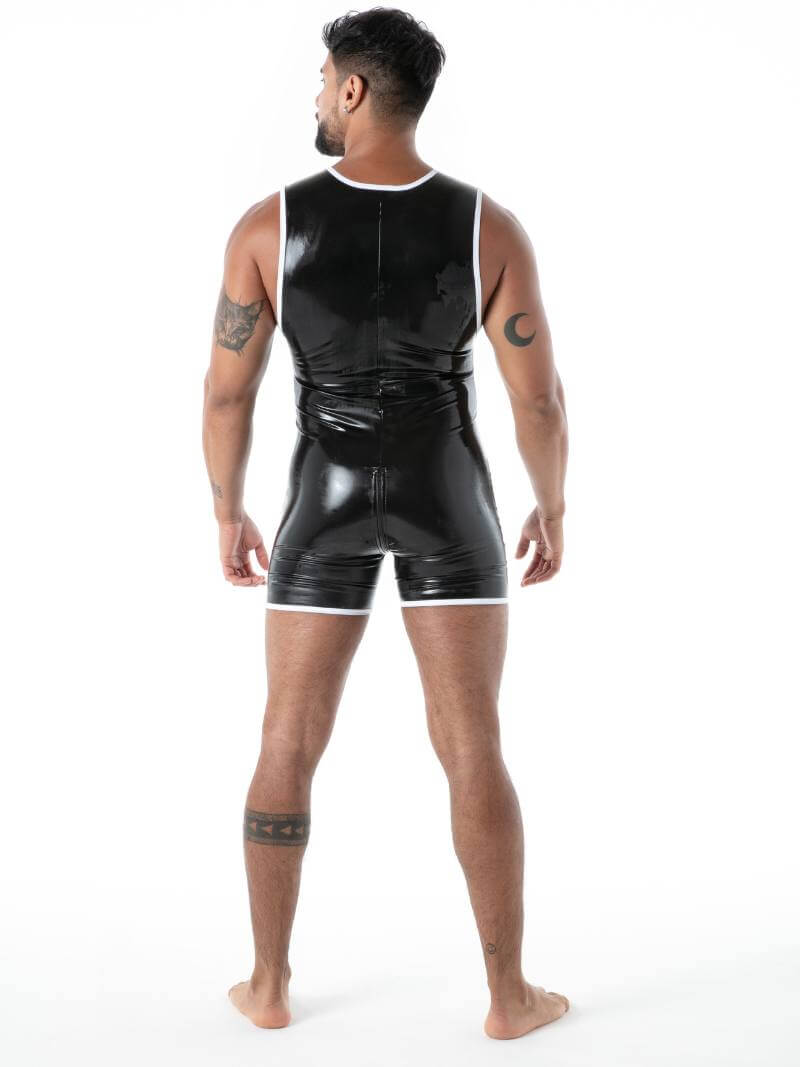 TOF Paris Latex Second Skin Singlet