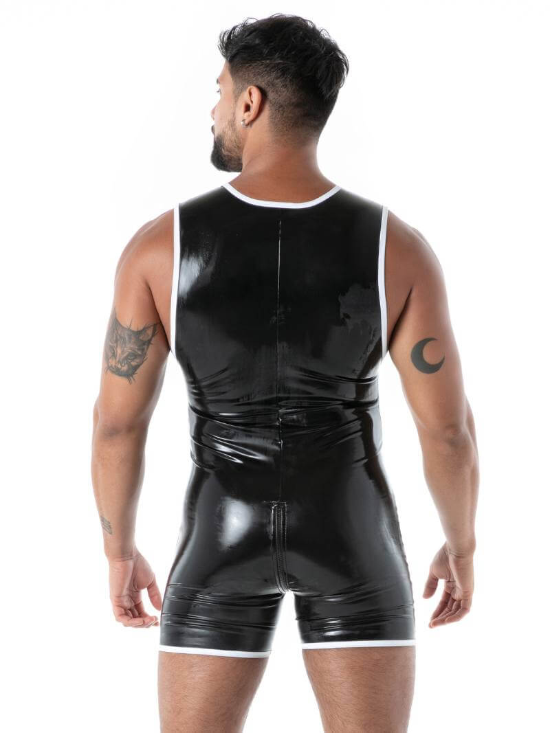 TOF Paris Latex Second Skin Singlet