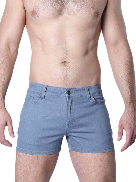 Timoteo Cotton Twill Short-Leg Pocket Shorts