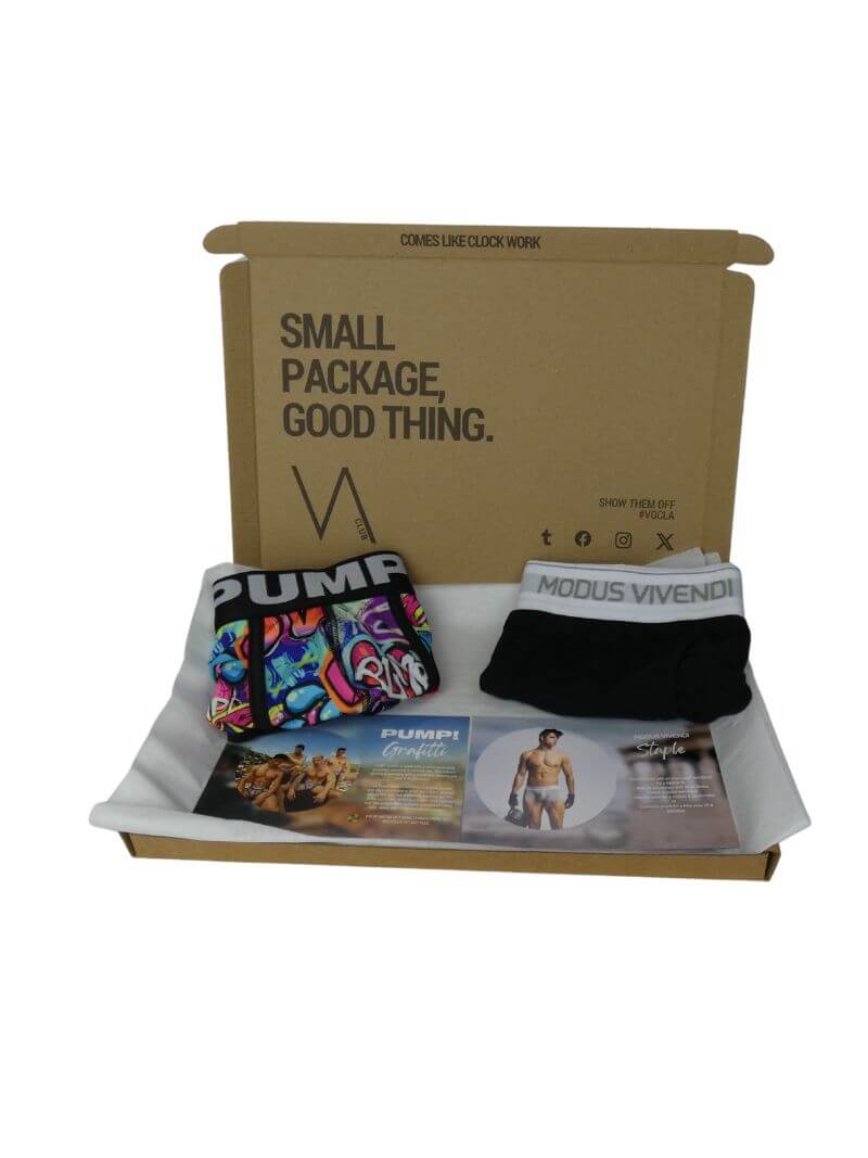 VA CLUB Men's Underwear Boxers Subscription Service