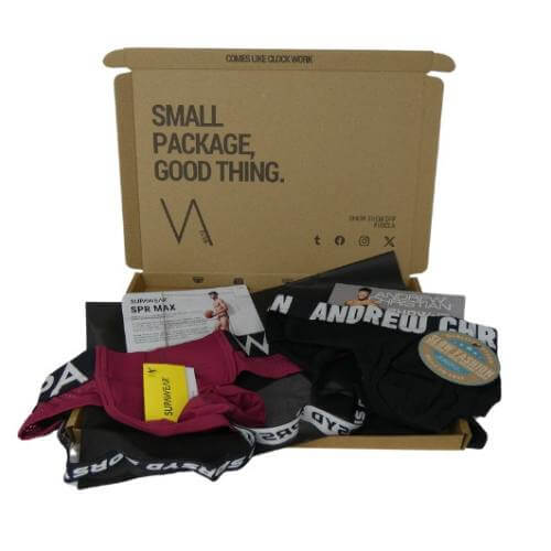 VA CLUB Men's Branded Underwear Subcription Boxes
