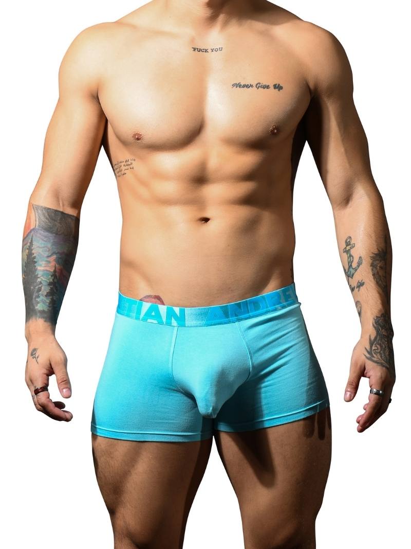 Andrew Christian Almost Naked Premium Bamboo Boxer, Hang Free Pouch - SIZE SMALL