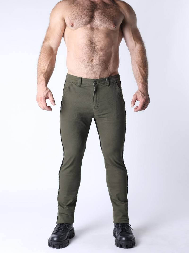 CellBlock13 Brigade Zipper Pants with Rear Zipper