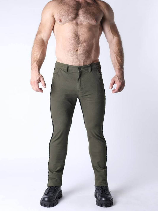 CellBlock13 Brigade Zipper Pants with Rear Zipper