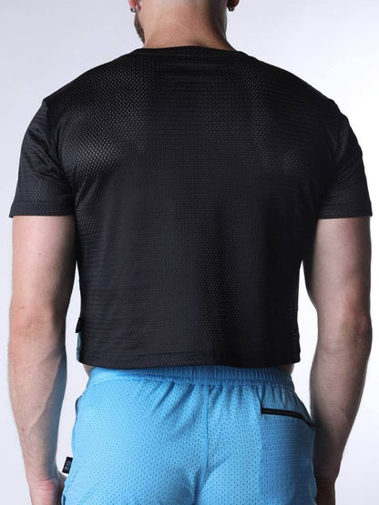 CellBlock13 Starter Mesh Cropped T-Shirt