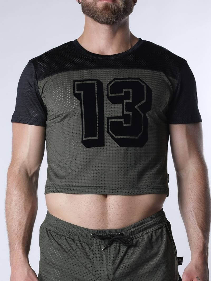 CellBlock13 Starter Mesh Cropped T-Shirt