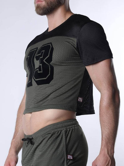 CellBlock13 Starter Mesh Cropped T-Shirt
