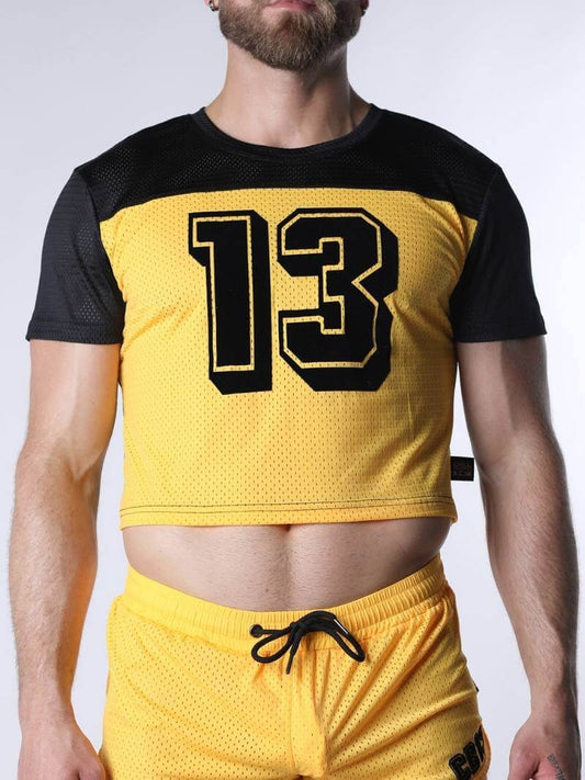 CellBlock13 Starter Mesh Cropped T-Shirt