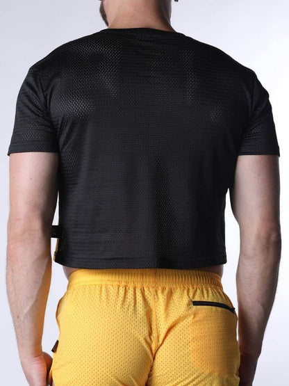 CellBlock13 Starter Mesh Cropped T-Shirt