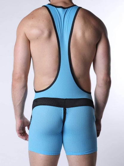 CellBlock13 Starter Mesh Singlet with Rear Zipper
