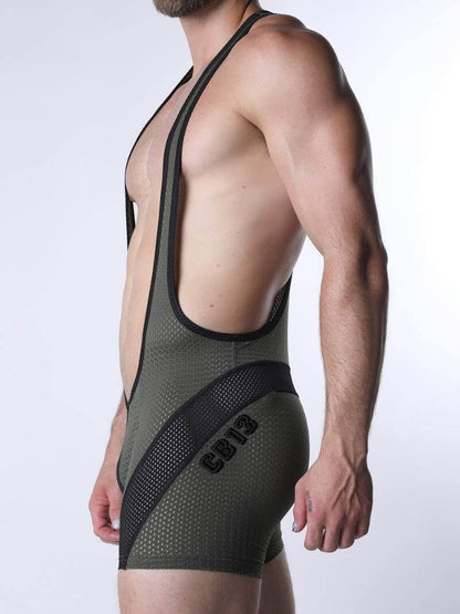 CellBlock13 Starter Mesh Singlet with Rear Zipper