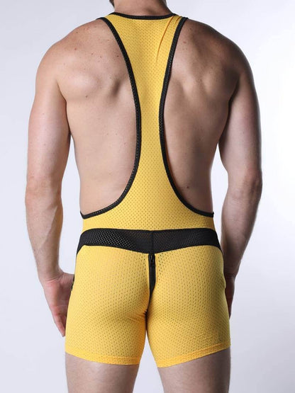 CellBlock13 Starter Mesh Singlet with Rear Zipper