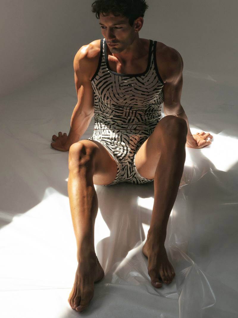 code 22 men's savanna zebra print lifestyle