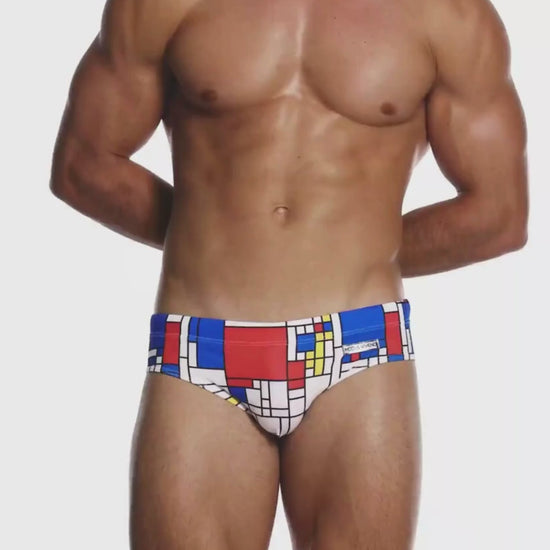 Modus Vivendi Mondrian Swim Brief in a video