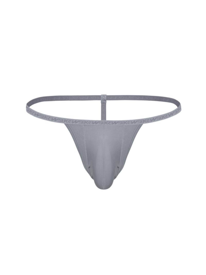 SUKREW Men's Rhythm Cotton T-String in Grey