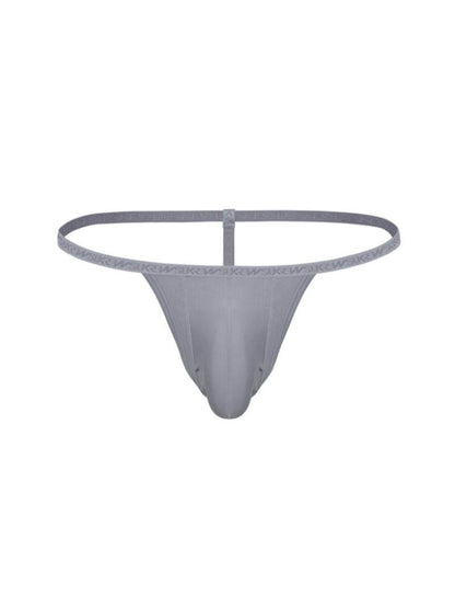 SUKREW Men's Rhythm Cotton T-String in Grey