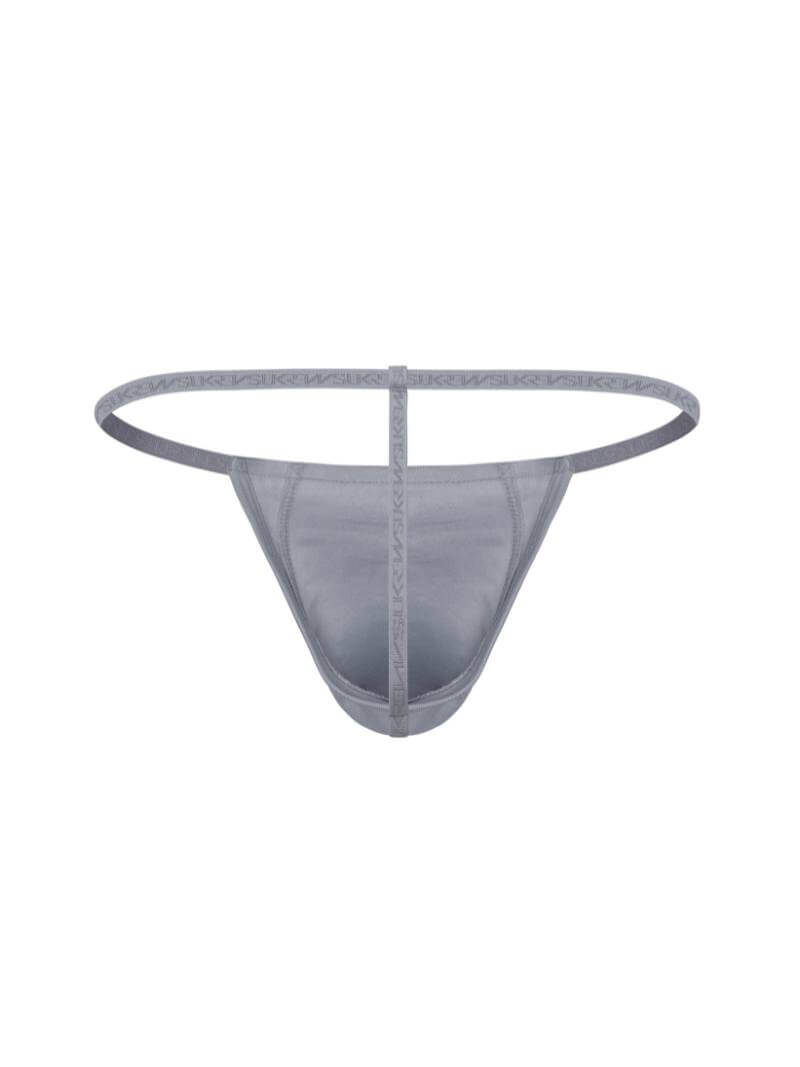SUKREW Men's Rhythm Cotton T-String in Grey